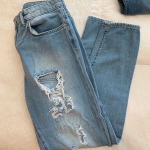 Forever 21 Ripped Jeans